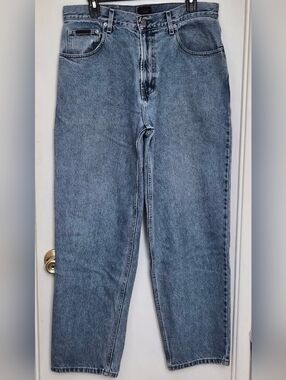 Vintage Tommy Hilfiger Freedom Loose Fit Staight Leg Jeans, 34x32, Exc. Cond.!
